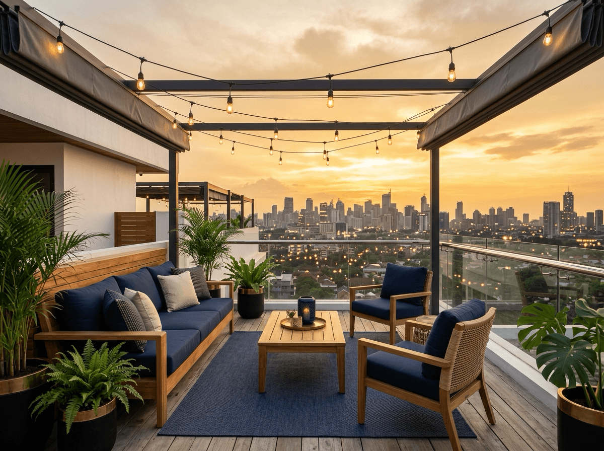 Lounge & Rooftop